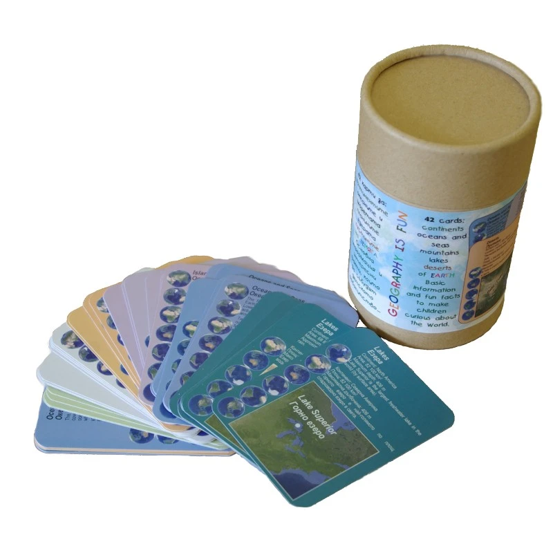 Игри с карти Bright Toys, Забавна География